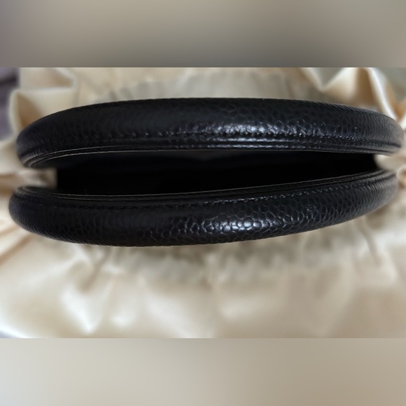 Chanel Medallion Black Quilted Caviar Skin Tote with Aged Silver Hardware - Picture 6 of 15